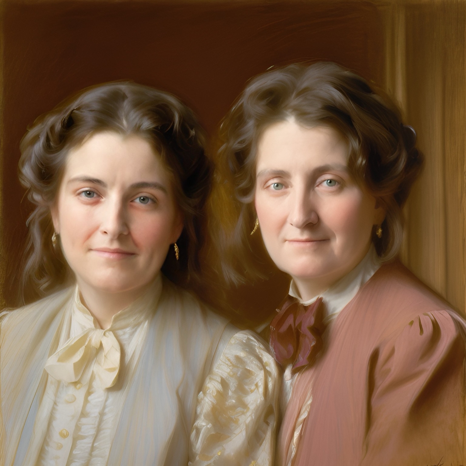 1852 - Luigia Grilli con la sorella Apollonia