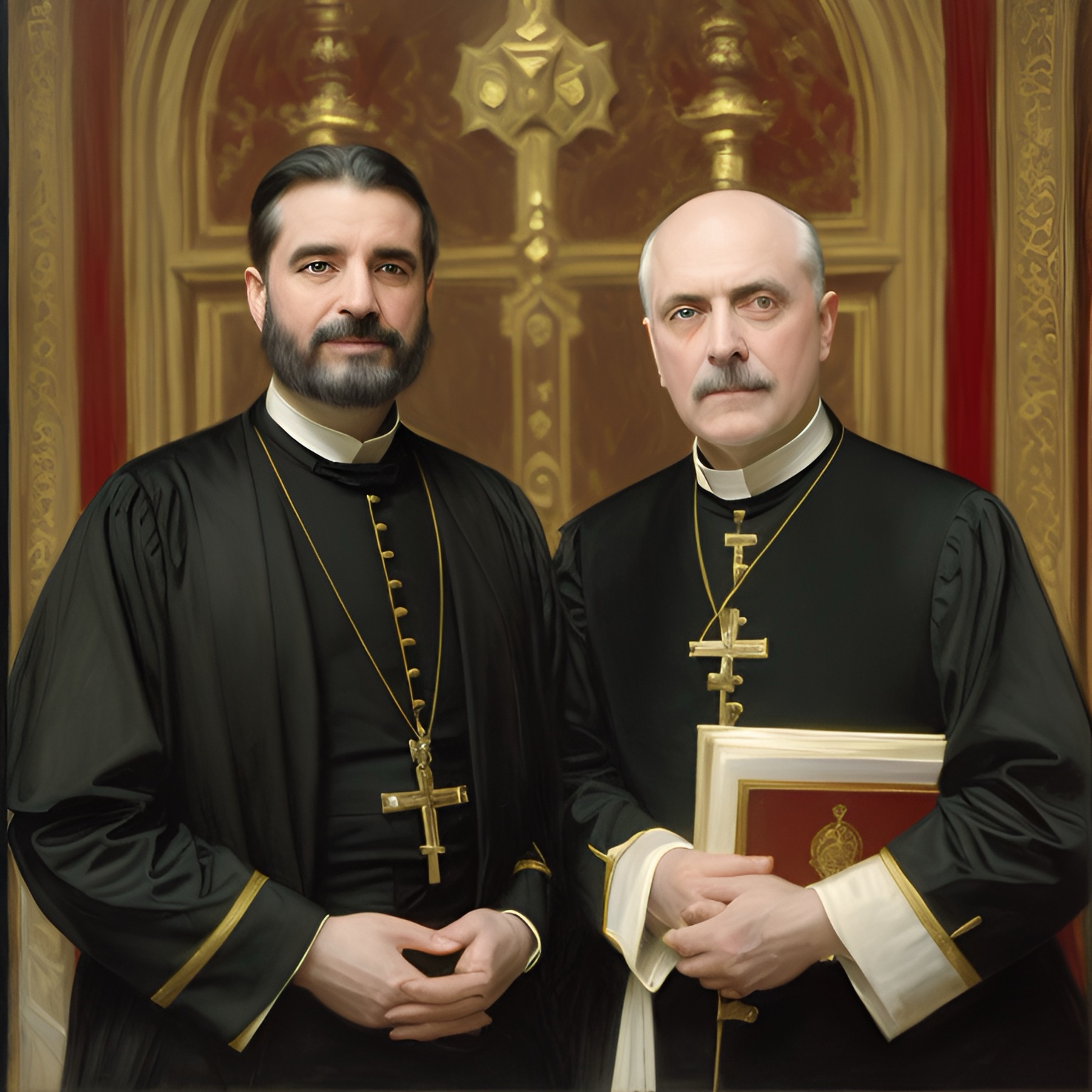 1855 - Don Giuseppe Calderoni e Don Cesare Manetti