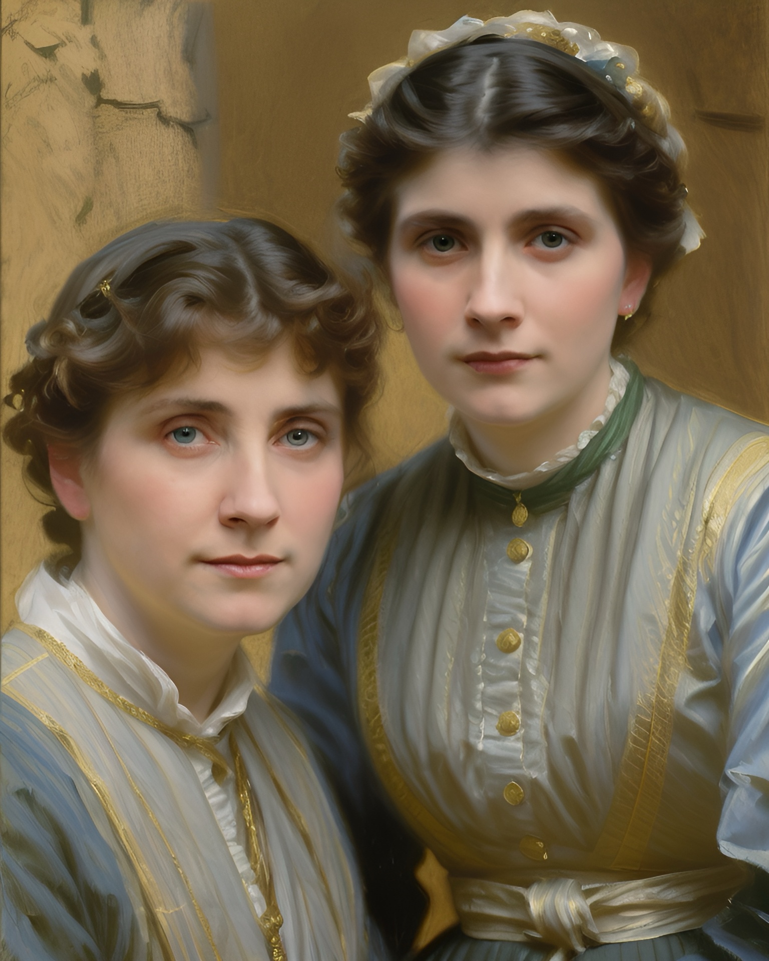 1855 - Livia Contessi e la madre Maria Allegri